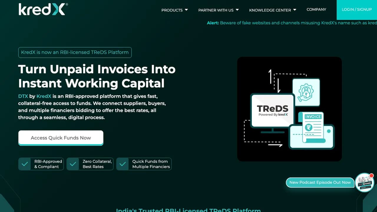 KredX — cover screenshot